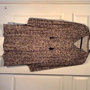 XL Old Navy oversized Leopard Print Dress